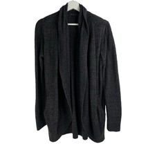 Barefoot Dreams Size L / XL Cardigan Sweater CozyChic Lite Circle Cardi 452 Grey - £35.30 GBP