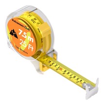 Measuring Tape, Tape Measure 25 Ft by 1-Inch, Retractable Dual Side Blade (Inch/ - £20.83 GBP