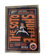 NEW YORK METS  JUAN SOTO COLLECTIBLE PLAYERS PINS SGA 4/5/25 - $910.11 MXN