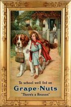 Grape Nuts Vintage Advertising Metal Sign - $39.95