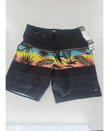 O&#39;Neill Hyperfreak Heat Block Boardshorts Mens 38 Black Stretch Zip Pocket - €25,83 EUR