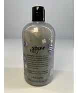 Philosophy Snow Fairy Shampoo Shower Gel &amp; Bubble Bath Unisex 16oz Gray New - $463.01 MXN