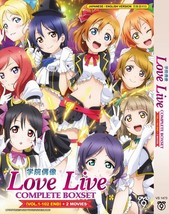 Love Live! Complete Boxset Anime DVD All Series (Vol.1-102 End) + 2 Movies - £28.31 GBP