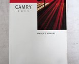 2011 Toyota Camry Owners Manual [Paperback] Toyota - £44.75 GBP