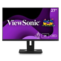 ViewSonic VG2755-2K 27 Inch IPS 1440p Monitor with USB 3.1 Type C HDMI DisplayPo - £353.98 GBP
