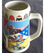 Collectible 1996 Oak Tree Ceramic Stein – Oak Tree Salute to Thoroughbre... - $54.31 CAD