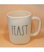 MUG--FEAST--RAE DUNN by Magenta Pottery--new other bottom is scratched  - $468.97 MXN
