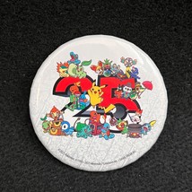 Pokemon 25th Anniversary Celebration Promotional Pin Button 2 Inches Wide ~C~ - £6.20 GBP