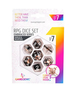 Gamegenic Embraced Series RPG Dice Set 7pcs - Shield&amp;Weapons - £29.33 GBP