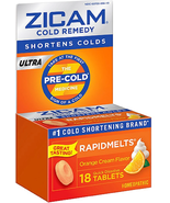 Ultra Cold Remedy Rapidmelts Tablets, Orange Cream, 18 Ea (Pack of 3) - €67,30 EUR