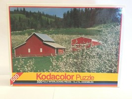 Kodacolor Hood River Valley Oregon 500 Pc VTG RoseArt 1993 Landscape Puzzle NEW - £21.78 GBP