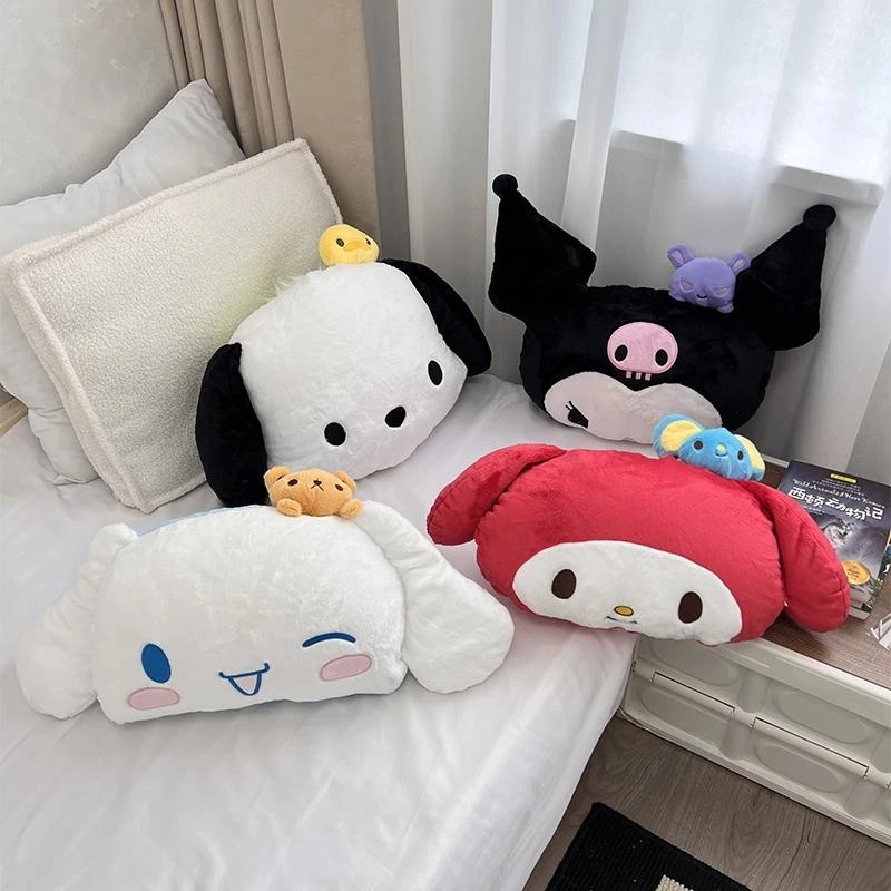 Sanrio Cute Kuromi My Melody Pochacco Cinnamoroll Plush  Throw Pillow Hug Comfor - $59.73