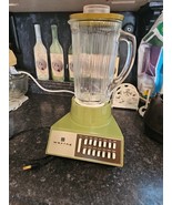 Vtg Waring Solid State Green Blender Cloverleaf Glass 40 oz 14 Speed 70s... - $941.50 MXN