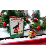 Hallmark Merry Miniatures Mickey Express Goofy&#39;s Caboose Ornament 1998 - $9.38