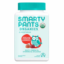 SmartyPants USDA Organic Kids &amp; Toddler Formula Multivitamin, 180 Vegetarian Gum - £199.83 GBP