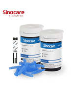 SINOCARE - Original (50pcs/100pcs/200pcs/300/400/500) Safe-Accu Blood Gl... - £227.14 GBP+