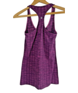 Lululemon Cool Racerback Tank Top Ziggy Wee August Glo Purple Pink 6 Run... - $37.18