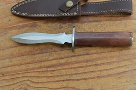 hand forged double edge D2 steel hunting knife From the Eagle collection 1180 - £31.37 GBP