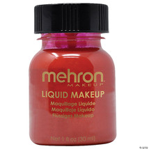 Mehron liquid makeup red 1 oz - $455.51 MXN
