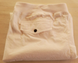 Chico&#39;s Zenergy Bungee Cropped White Pants Size XL (3) Athletic Wear Cot... - $19.79
