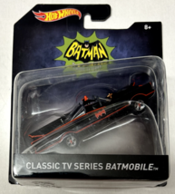 Mattel HotWheels Batman Classic 1966 &#39;66 TV Show Batmobile Adam West &amp; Burt Ward - £19.50 GBP