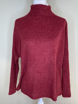 NWT Melloday Women’s high neck pullover sweater size XS IN burgundy H9 - £13.65 GBP