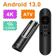 Transpeed ATV Android 13 TV Stick AmlogicS905Y4 With Voice Assistant TV ... - $60.71
