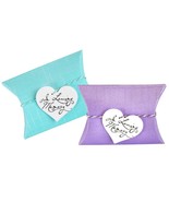 Aqua or Purple Miniature Peaceful Pillow® Urn - £7.00 GBP