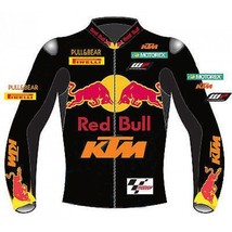 KTM Motorcycle Leather Jacket-Motorbike Racing Jacket MotoGP - $179.99
