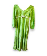 Vintage Liberty House Dress 1970s Hawaiian Floral Green &amp; White Floral S... - $757.14 MXN