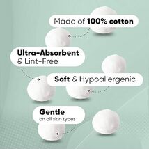 Pack of 2 Vega Cotton Balls for Soft &amp; Absorbent for Makeup, Nail Polish... - €16,27 EUR