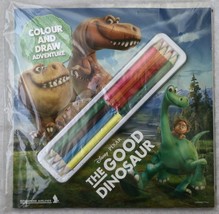 Disney PIXAR The Good Dinosaur Draw Adventure Pencils 3-6 y.o Singapore Airlines - £6.28 GBP