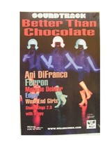 Ani DiFranco Poster Better Than Chocolate Soundtrack - $17.99