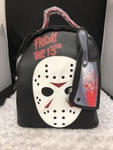 Bioworld Friday the 13th Jason Voorhees Mini Backpack &amp; Coin Purse - £50.99 GBP