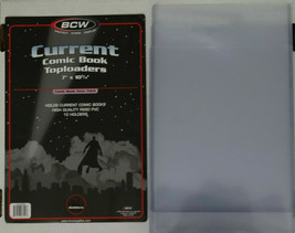 3 Loose BCW Current Comic Book Topload Holder Toploaders New - £14.12 GBP