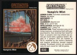 1991 TSR AD&amp;D Gold Border RPG Fantasy Art Card #532 Greyhawk Dungeons &amp; Dragons - £5.44 GBP