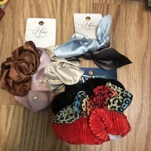 Lot Of 3 Scrunchies- 1 First line 2 Hive And Co Scrunchies Total Of 8 New - £7.59 GBP