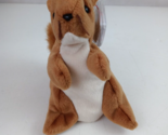 Vintage 1996 Ty Beanie Babies Nuts 6&quot; Bean Bag Plush With Tags - $9.69