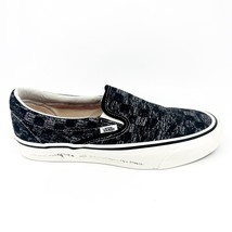 Vans Vault OG Classic Slip On (Jim Goldberg) Tv Static Black White Mens Sneakers - $119.95