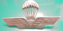 Patent pin PARACHUTE solid silver 925 skydiver paratroopers parà-
show origin... - $63.06