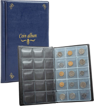 Coin Collection Holder Album for Collectors, 50 Pockets .77 X .77 Inch - £19.76 GBP