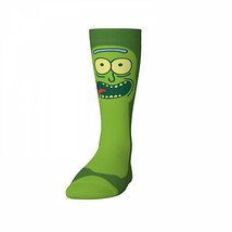 Rick &amp; Morty Pickle Rick Swag Socks Multi-Color - $14.98