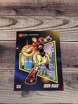 1992 Impel Marvel Super Heroes Iron Man #62 MCU Trading Card - £1.19 GBP