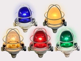 Multi Color Maritime Salvaged Passageway Bulkhead Lights Navigation Nautical - $108.16