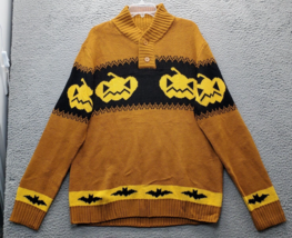 Coofandy Sweater Mens Large Multi Halloween Ugly Knitted Xmas Kuwait Sha... - £21.45 GBP