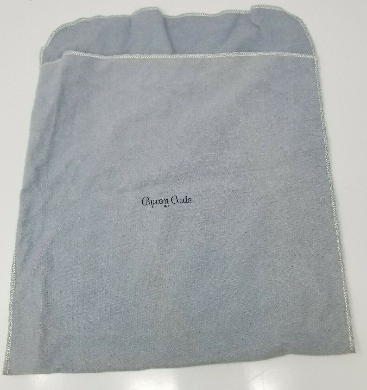 Primary image for Silver Cloth Fabric Protection Medium Storage Bag Vintage Byron Cade, Inc. Gray