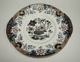 Rare George F Bowers Picciola Hand Decorated 9.5&quot; Platter ca1848 - £124.84 GBP
