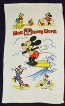 Disney Mickey Minnie Mouse Vintage Beach Theme Bath Towel Goofy Donald - £27.93 GBP