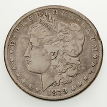 1878-CC 1 $ Dollar En Argent Morgan En Très Bon État, Couleur Grise Claire - $285.13