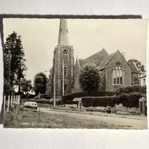 Vintage The Church Rockwell Green England UK RPPC Real Photo Postcard Un... - £11.58 GBP